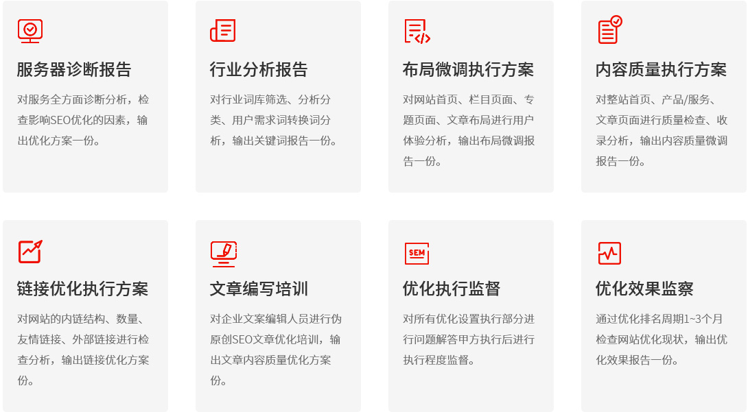 seo诊断输出